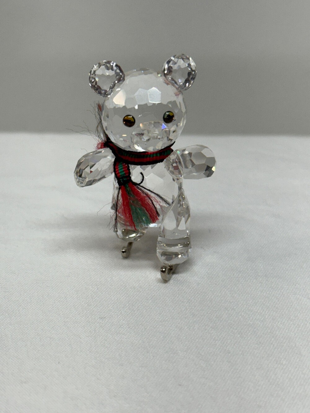 Swarovski Kris Bear on Skates Crystal Figurine SW 193011
